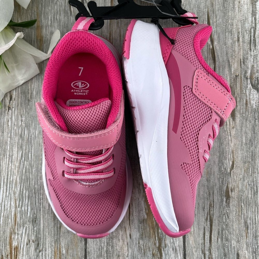 Baby Toddler Mesh Jogger Sneakers Shoes Size 7
